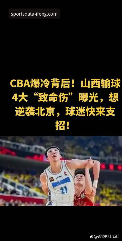 体育行业报告必备 如何从一场CBA爆冷中,读懂数据背后的竞技本质?